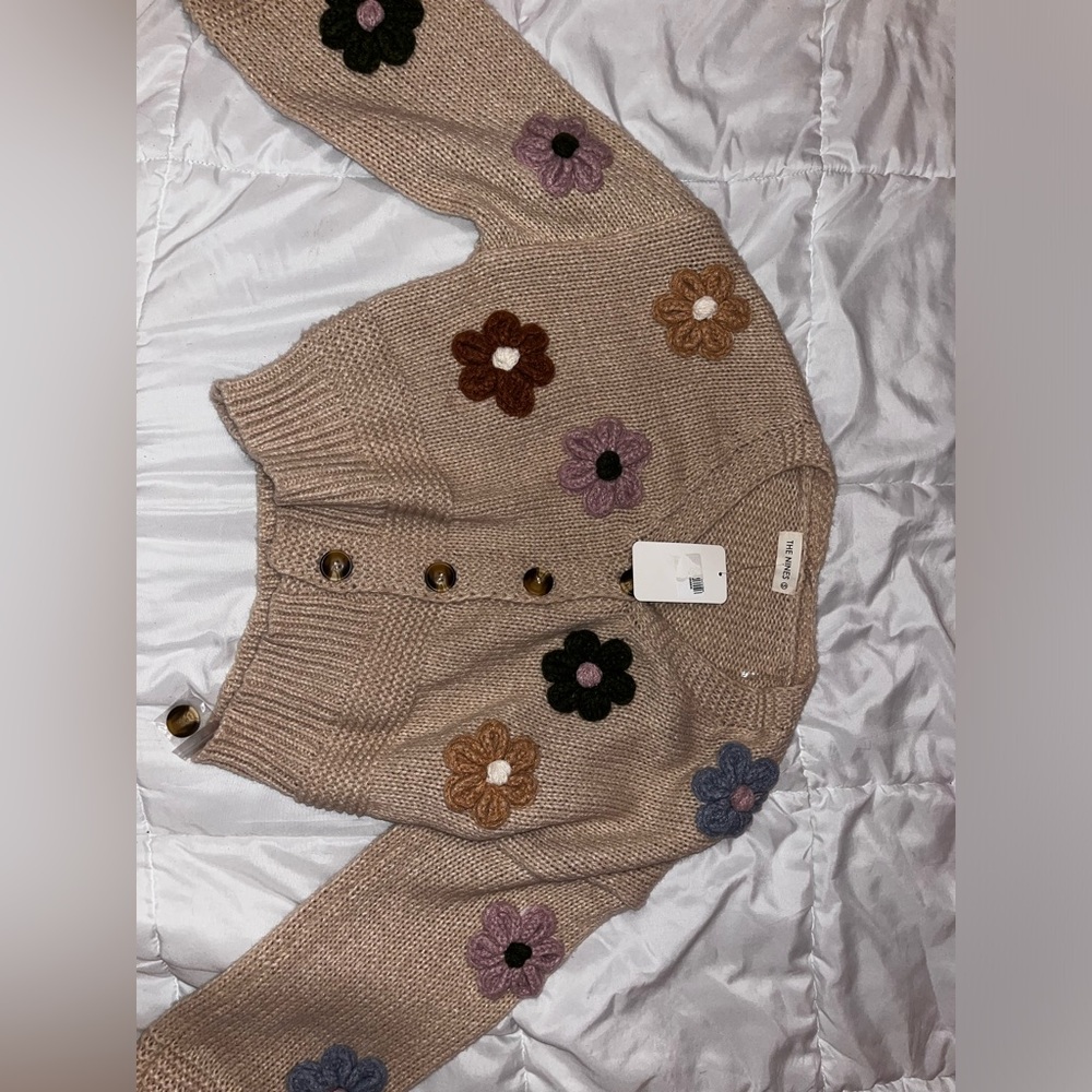 Boutique Flower Cardigan